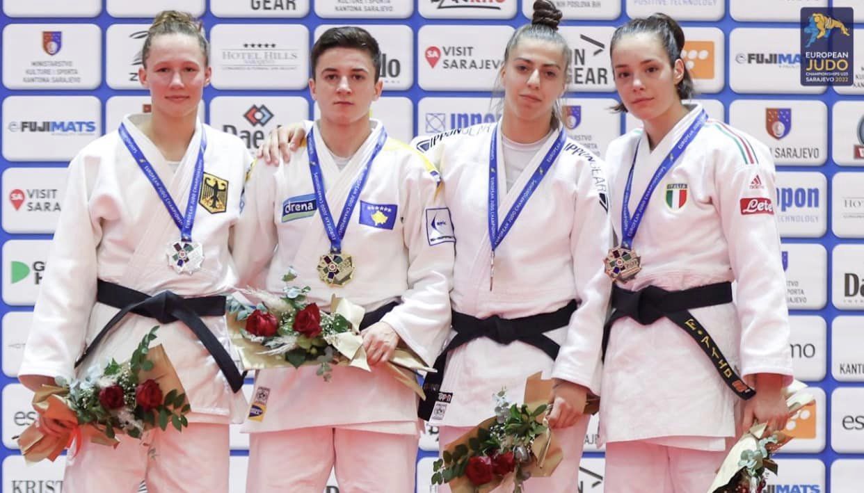 Laura Fazliu, gold medal - Sarajevo 2022