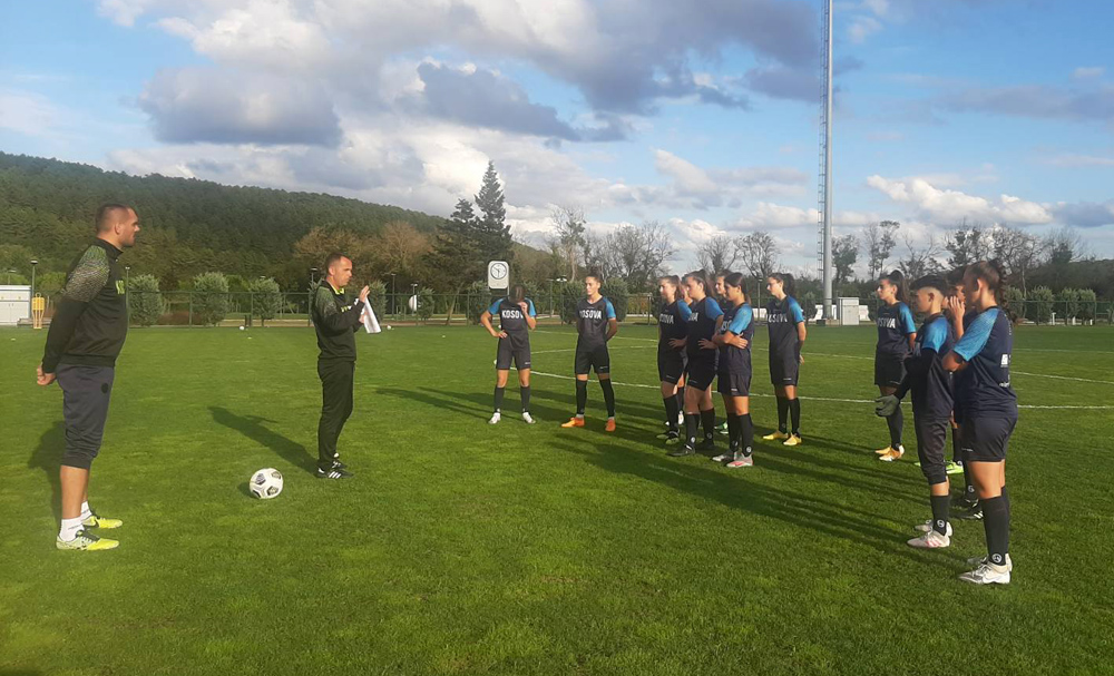 Kushtrim Munishi, coach of Kosovo Womans NT U19