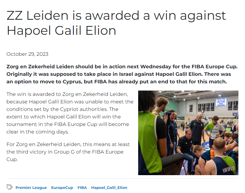 ZZ Leiden, news