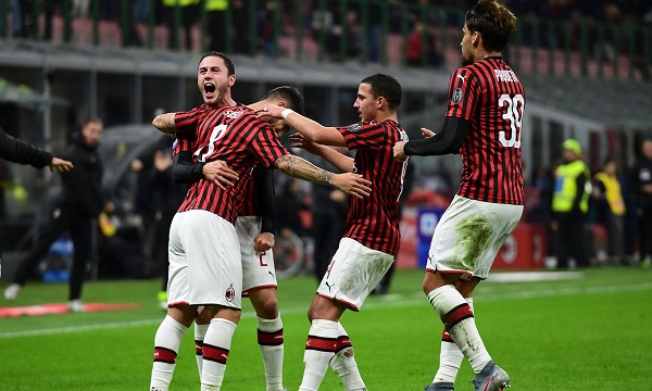 Milan celebration
