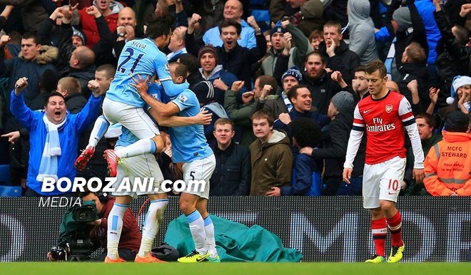 Rrufeja City godet Arsenalin