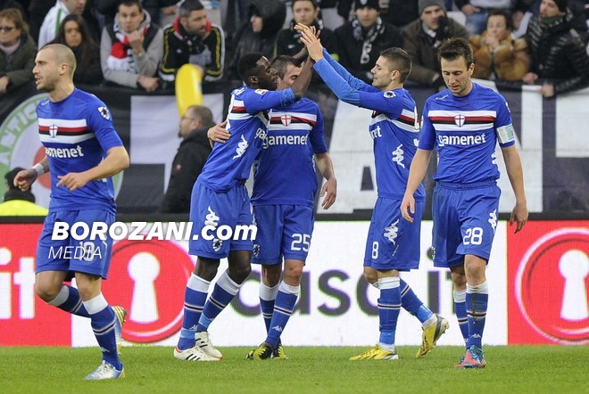 Sampdoria befason Juven