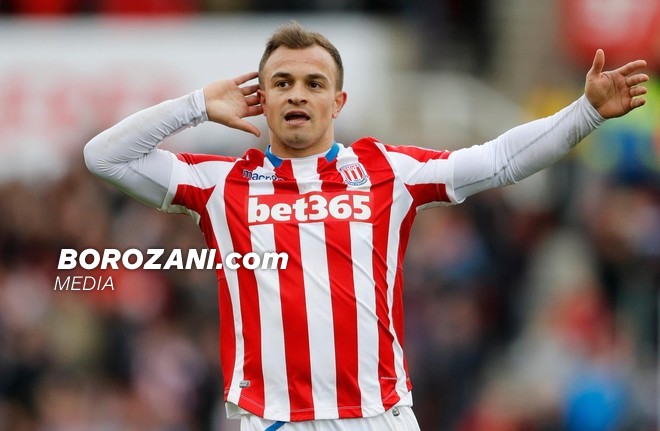 Shaqiri me gol dhe asist në fitore