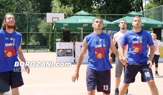 Katërshja, fituese në Streetball