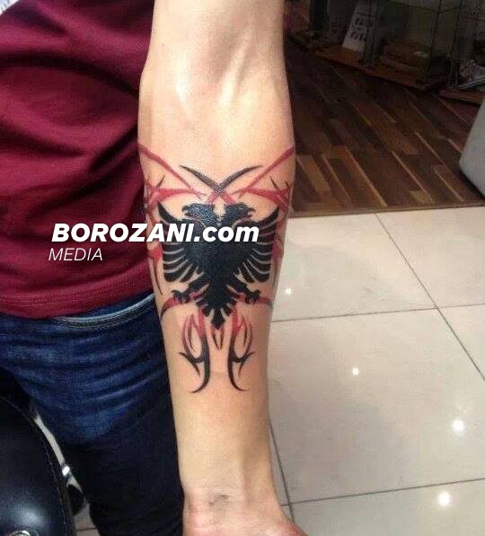 Bersant Celina me shqiponjë