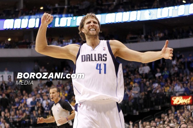 Nowitzki vendos 2.1 sekonda para fundit