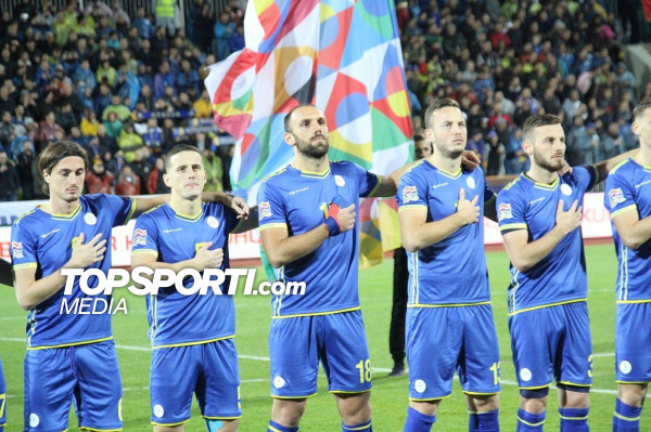 Formacionet zyrtare: Kosova - San Marino