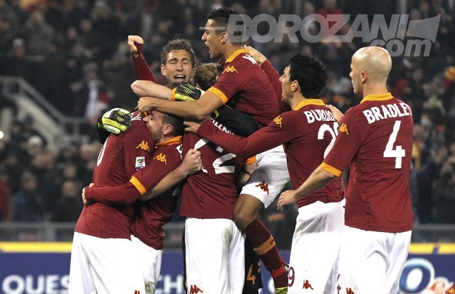 Roma dominon ndaj Lazios