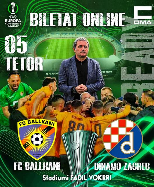 Ballkani bëhet gati për Dinamon e Zagrebit, biletat në shitje