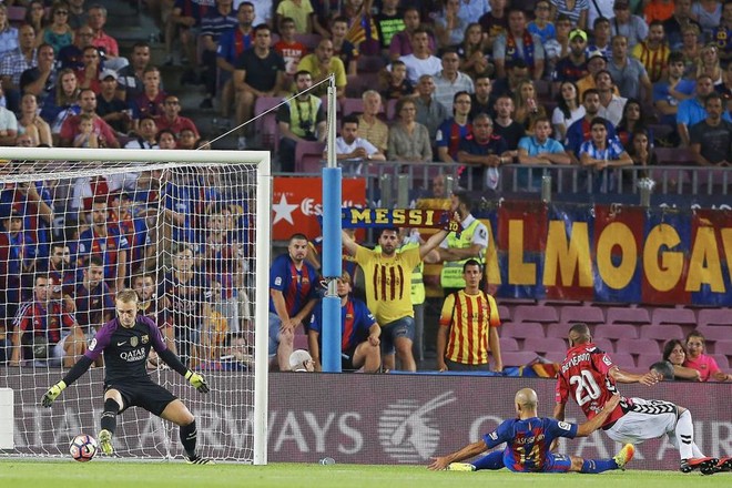 Alaves feston në Camp Nou