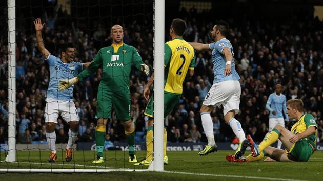 Manchester City shkatërron Norwichin Manchester City shkatërron Norwichin