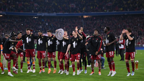 Bayern dominant, titulli i dhjetë radhazi - i pari për Nagelsmannin