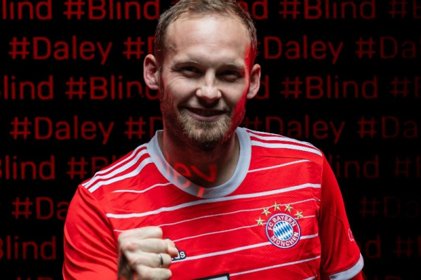 Bayern zyrtarizon Daley Blindin