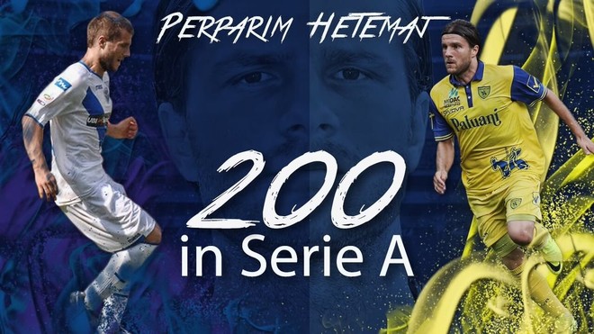 200 ndeshje në Serie A për Hetemajn