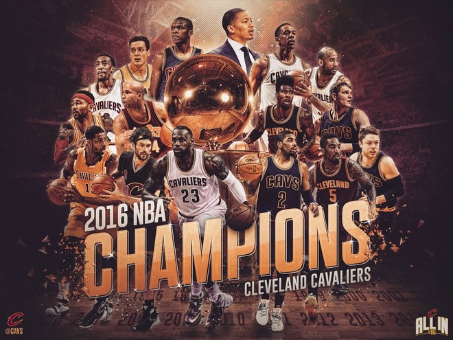 Cleveland Cavaliers, kampioni i ri i NBA