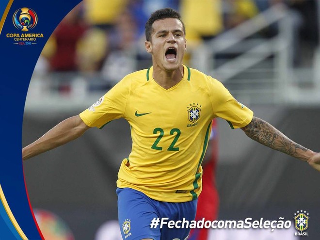 7 copa nga Brazili, Coutinho hat-trick