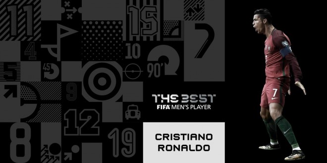 Cristiano Ronaldo, më i miri i vitit 2017