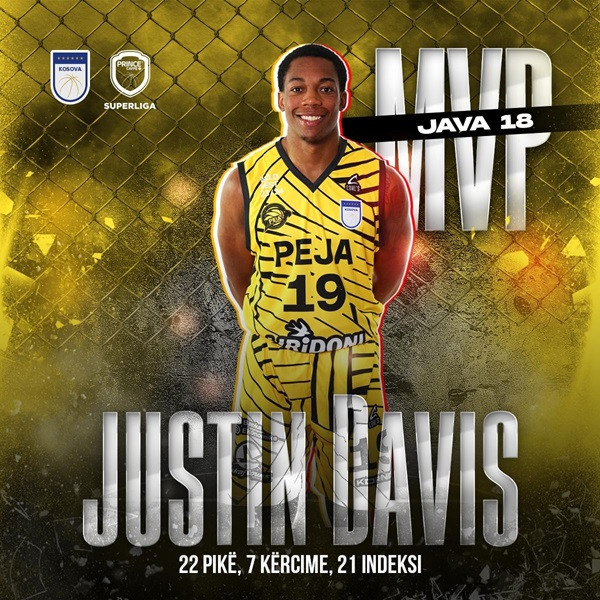 Justin Davis (Peja), MVP (18)