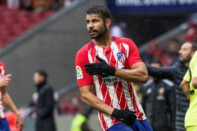 Diego Costa i zakonshëm, shënon e përjashtohet, Atletico fiton