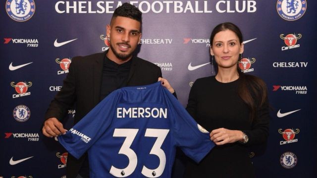 Chelsea zyrtarizon Emerson Palmierin