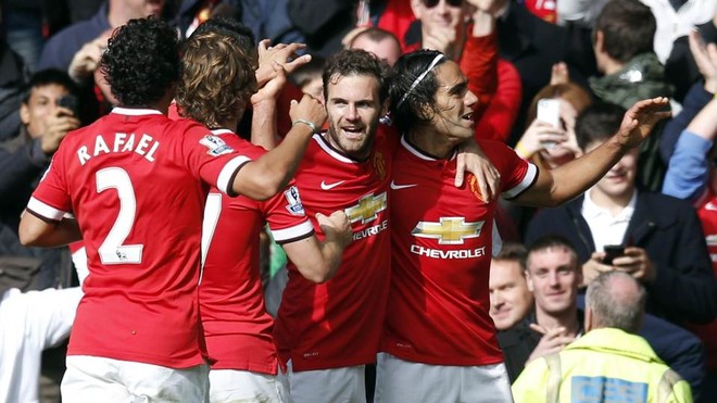 De Gea shpëton Manchester Unitedin, Falcao shënon