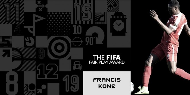 ‘Shpëtimtari’ Francis Kone fiton çmimin për ‘Fair Play’