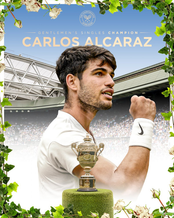 Carlos Alcaraz i papërmbajtshëm, deklason Djokovicin dhe fiton përsëri Wimbledonin