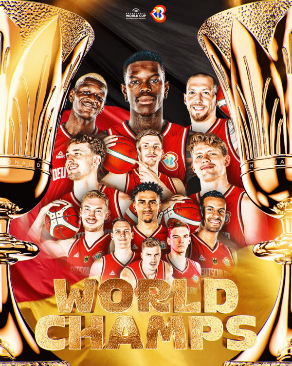 Për herë të parë në histori, Gjermania kampione e Botës në basketboll!