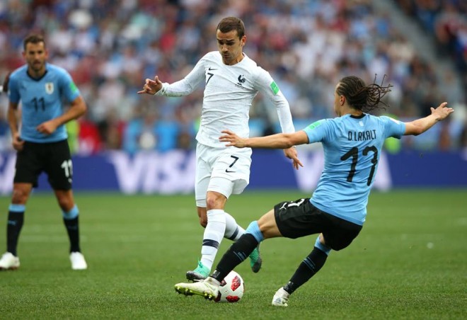Griezmann gol-asist, Franca në gj’finale