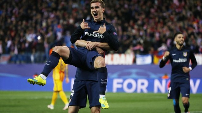 Griezmann eliminon kampionin aktual