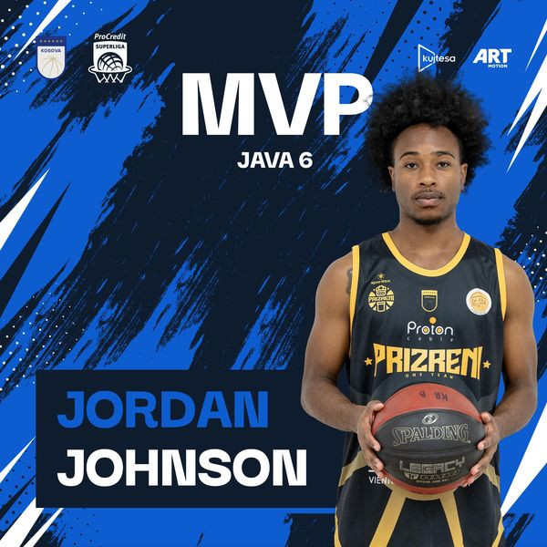 Jordan Johnson (Prizreni) - MVP (6)