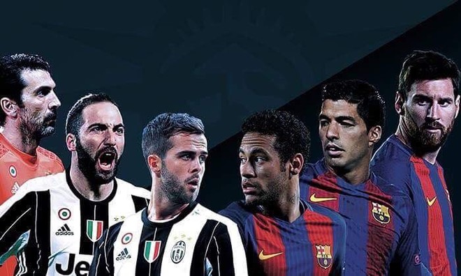 Juve vs. Barca, publikohen formacionet