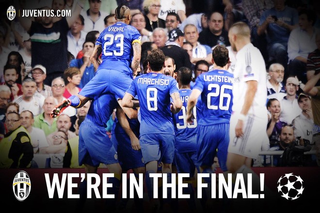 Juventus, finalist!