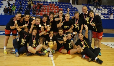 Vashat e Kastriotit, kampione në hendboll