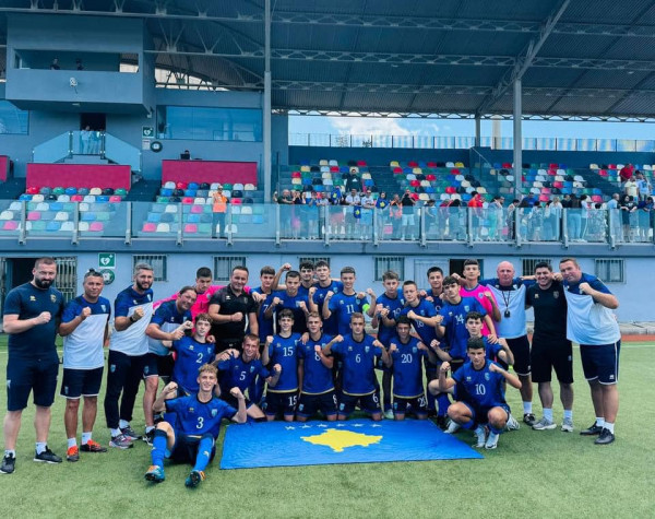 Kosova U-15 triumfon në turneun “UEFA Development” në Maltë