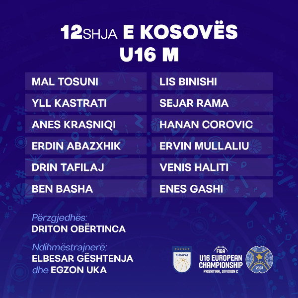 Kosova U-16 shpreson në fillim me fitore