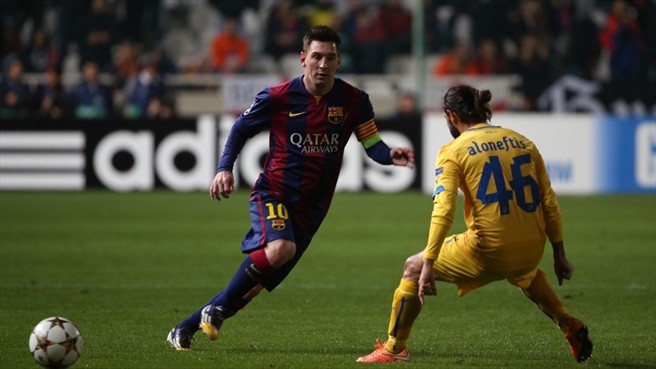 Messi rekorder, Barça fiton