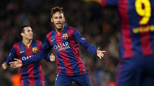 Dyshe nga Neymar, Barça në gjysmëfinale