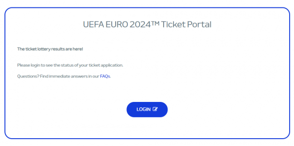 UEFA jep përgjigje për biletat e llotarisë për EURO 2024