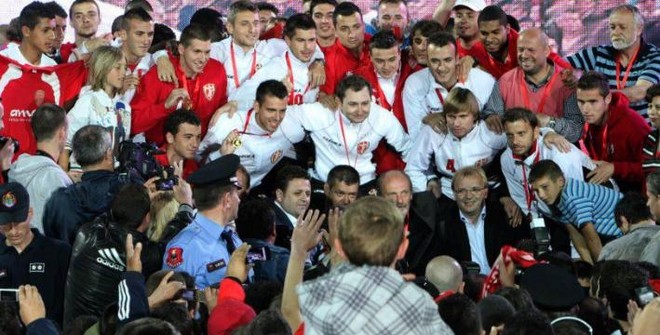 Skënderbeu feston titullin