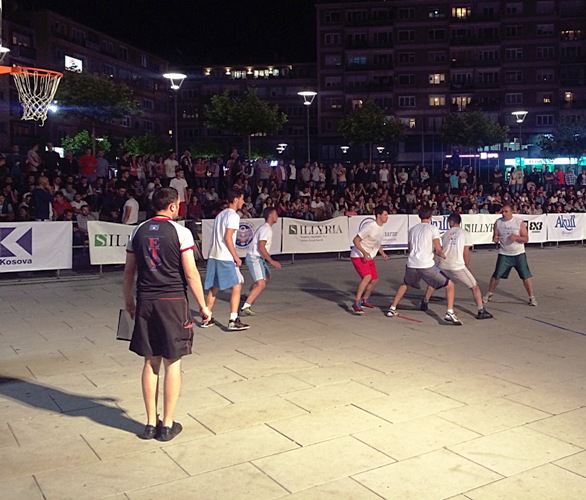 Streetball, sonte deri në finale