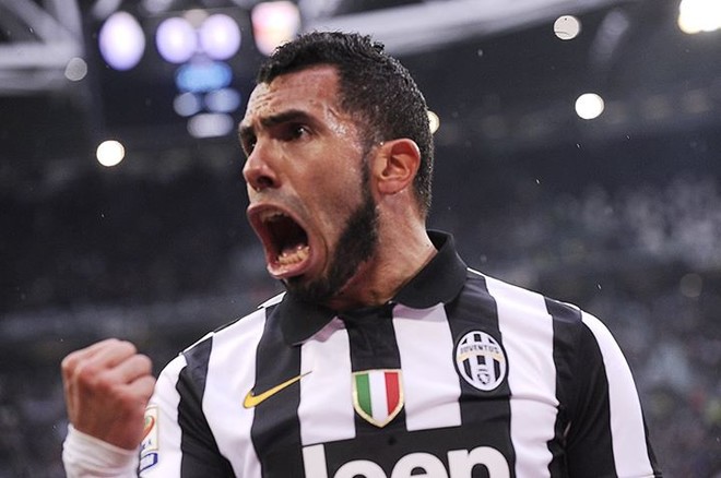 Tevez = tre pikë