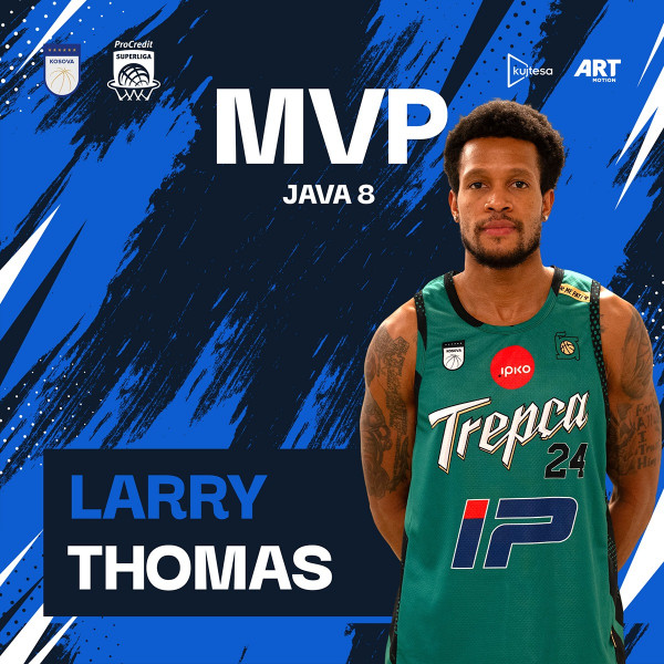 Larry Thomas (Trepça) - MVP (8)