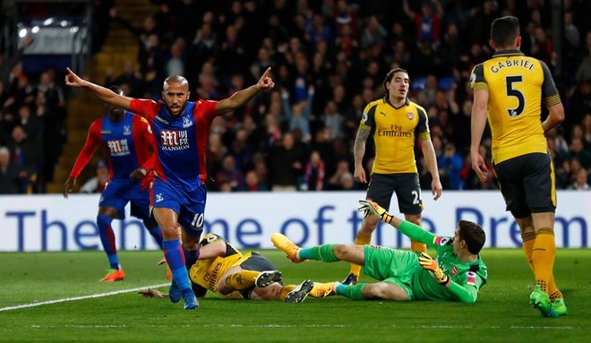 Arsenali turpërohet në “Selhurst Park”