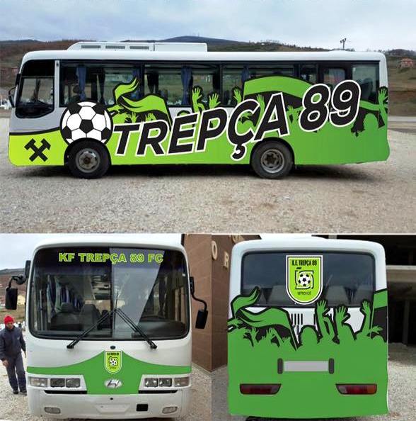 Edhe Trepça’89 me autobus