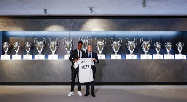 Vini Jr. renovon me Real Madridin