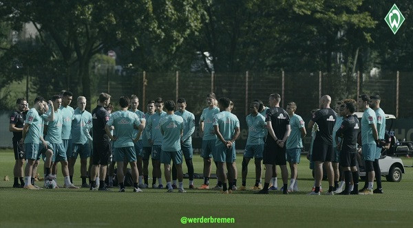 Njoftimi i Werderit për stërvitjet e Milotit