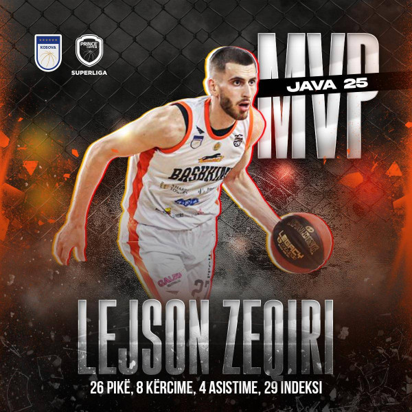 Lejson Zeqiri (Bashkimi) - MVP (25)