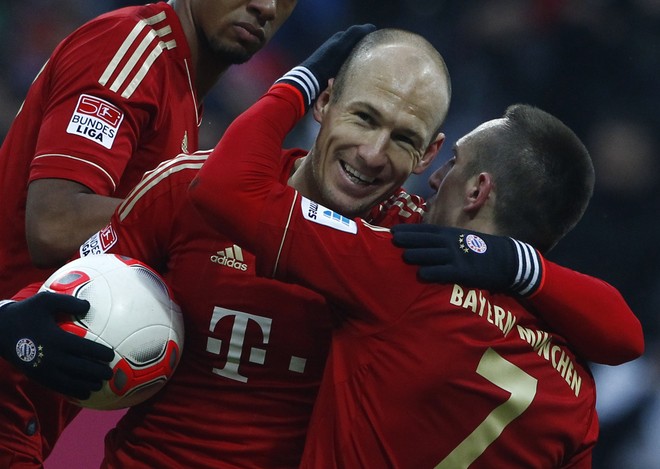 Robben shpëton Bayernin
