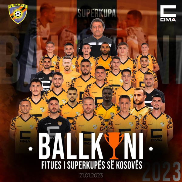 Vendos goli i Dellovës, Ballkani fiton Superkupën!